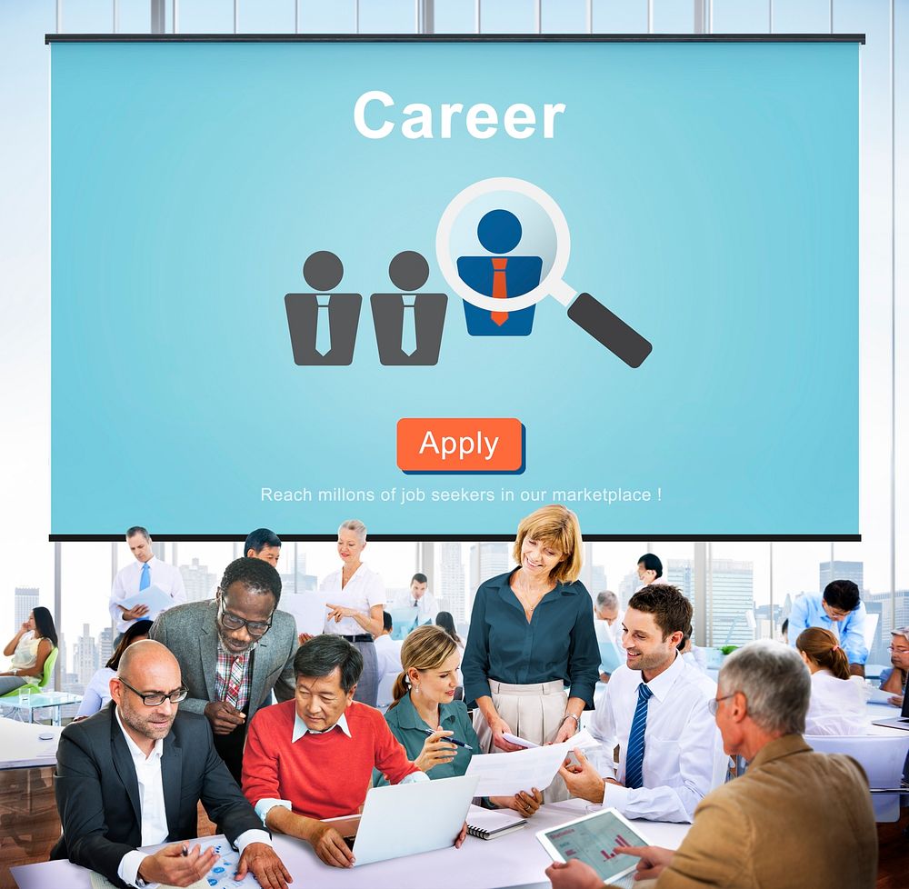 Career Job Profession Apply Hiring Concept