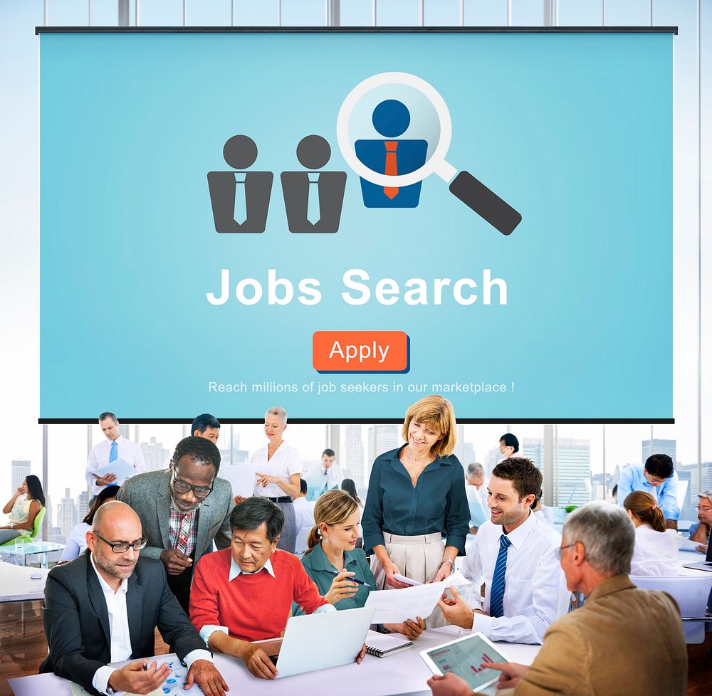 Jobs Search Applicant Career Employment Hiring Concept
