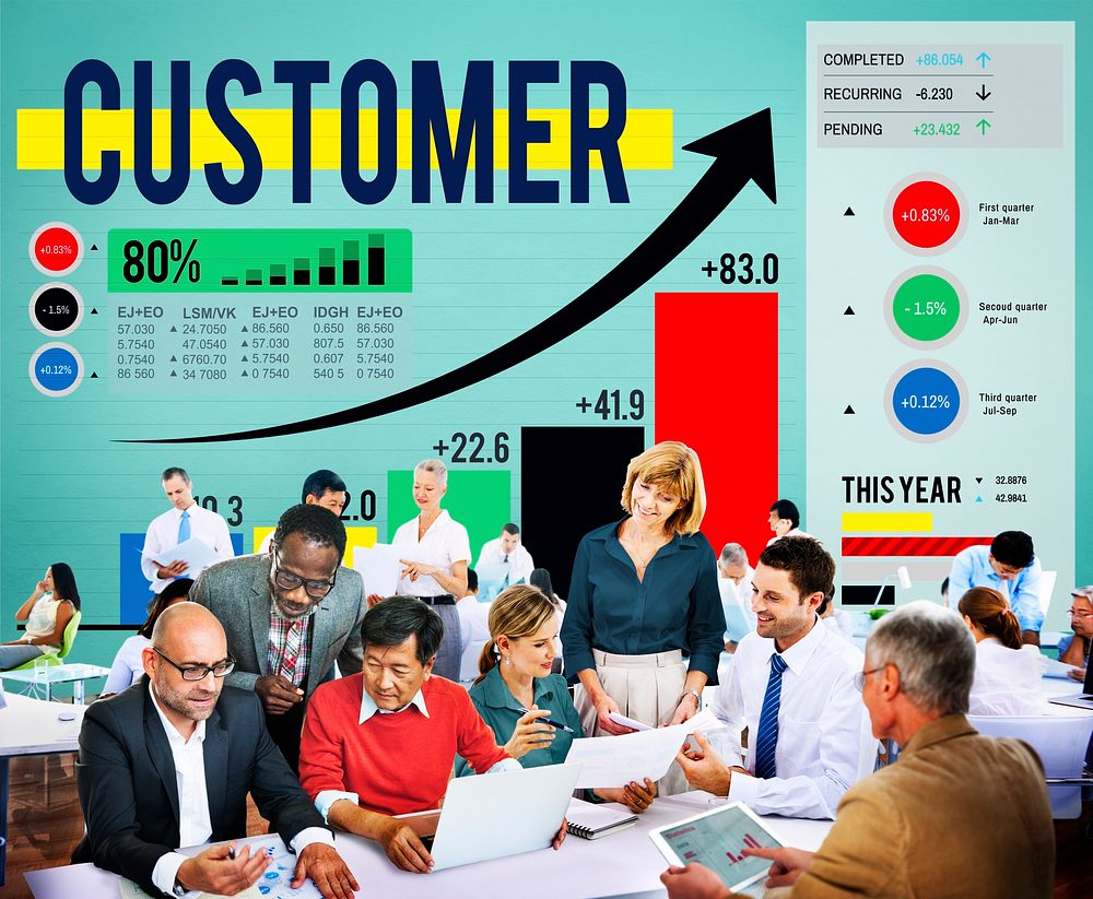 Customer Client Consumer Satisfaction Service Loyalty Concept