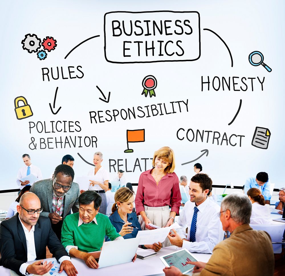 Business Ethnics Rules Honesty Responsibility Concept