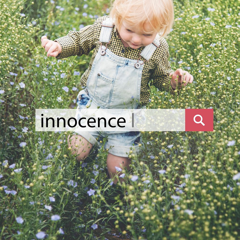 Innocence Adorable Playful Curiosty Pure Word