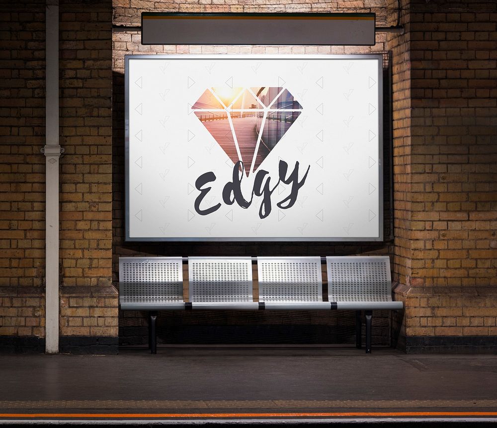 Edgy Different Unique Original Diamond Word