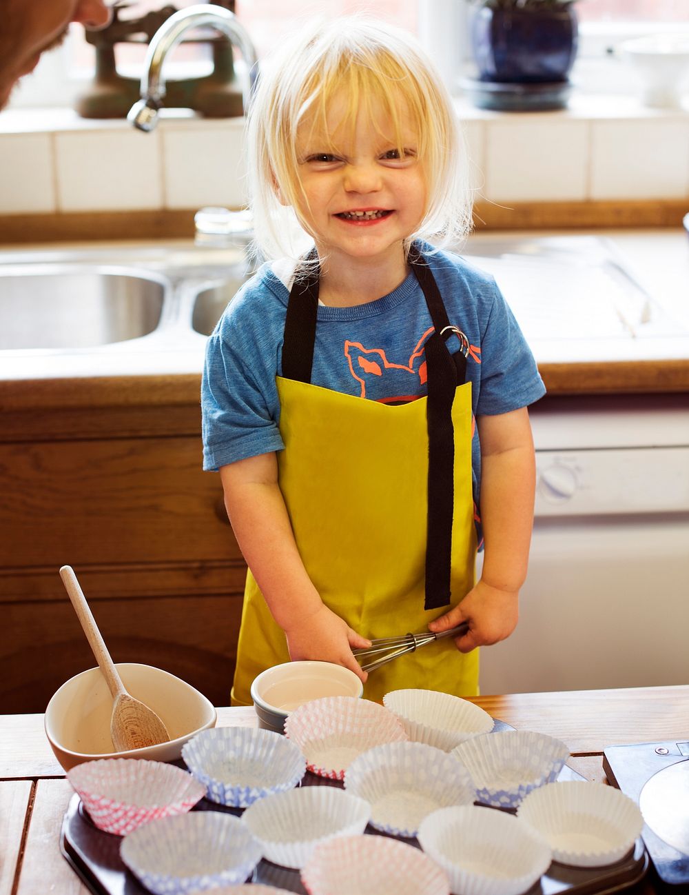Kid Cooking Class Baking Concept