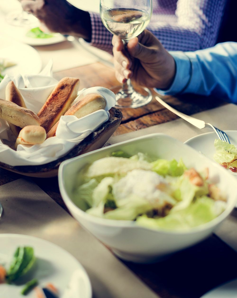 Business People Dining Together Concept