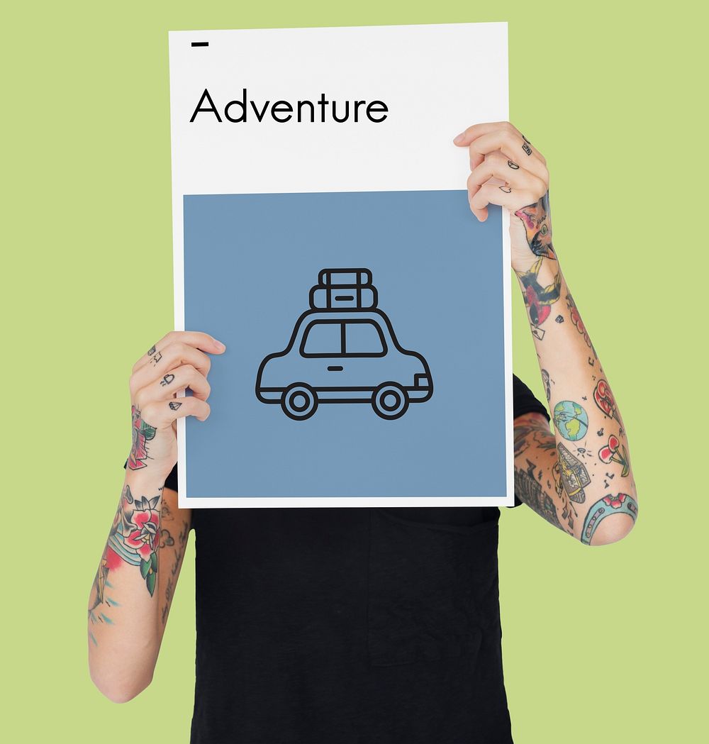 Adventure Bon Voyage Destination Icon