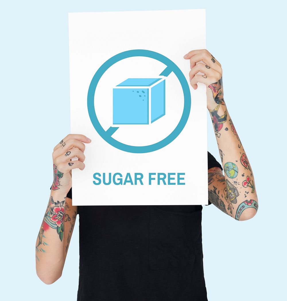Sugar Free Healthy Lifestyle Concept
