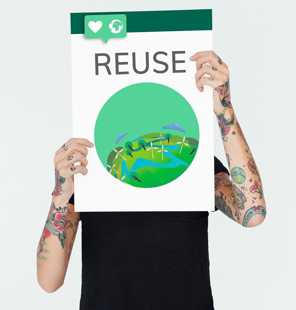 Reuse Environment Ecology Nature Concept