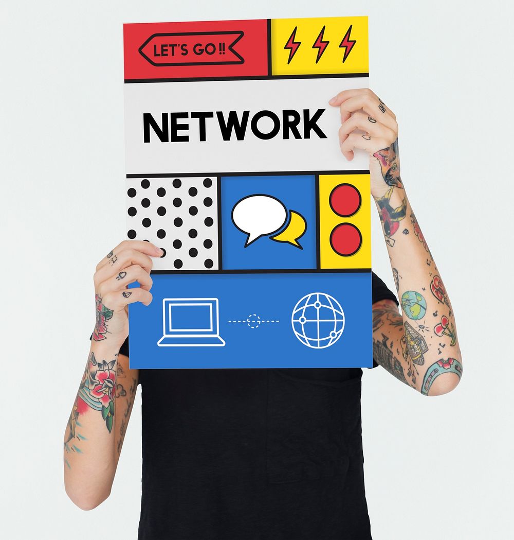 Internet Network Web Technology Concept