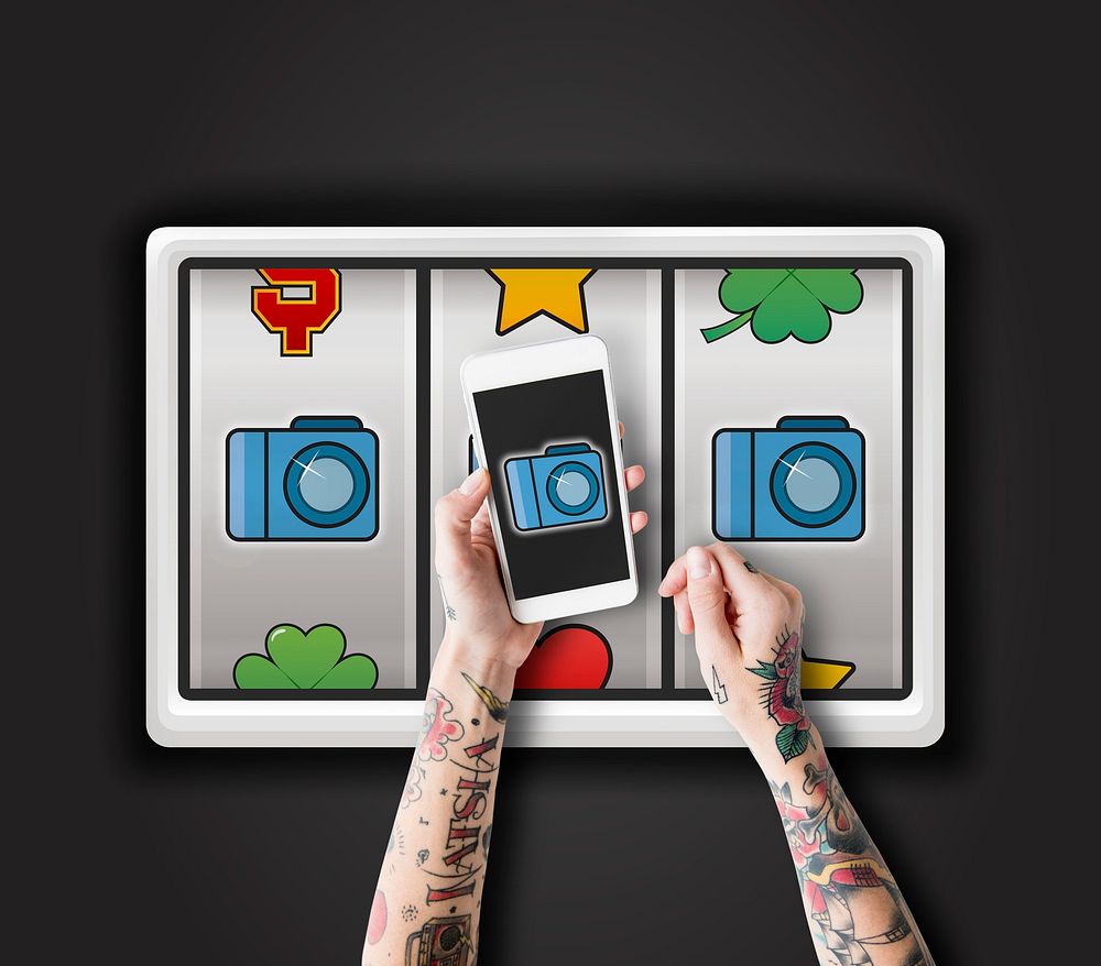 Slot Machine Casino Multimedia Icons