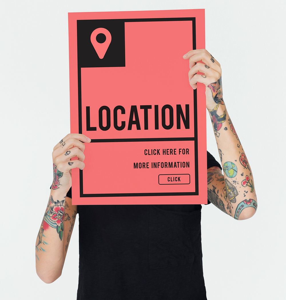 Location Navigation Destination Direction Concept