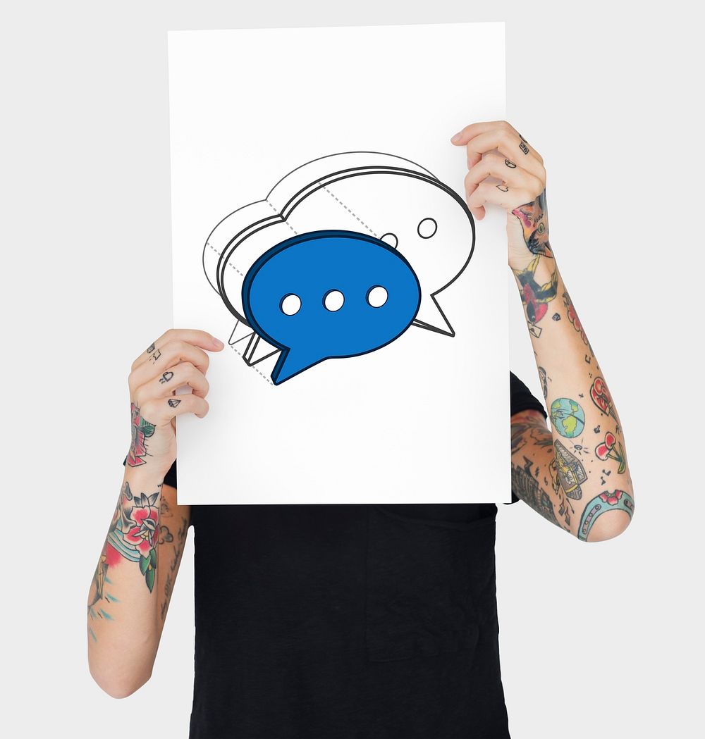 Speech Bubble Talk Conversation Graphic