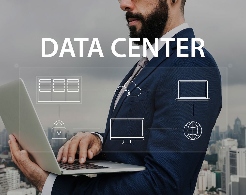 Data center global connection network technology system