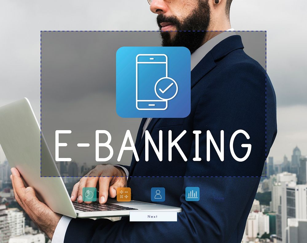 E-Banking Online Bank Transaction Concept