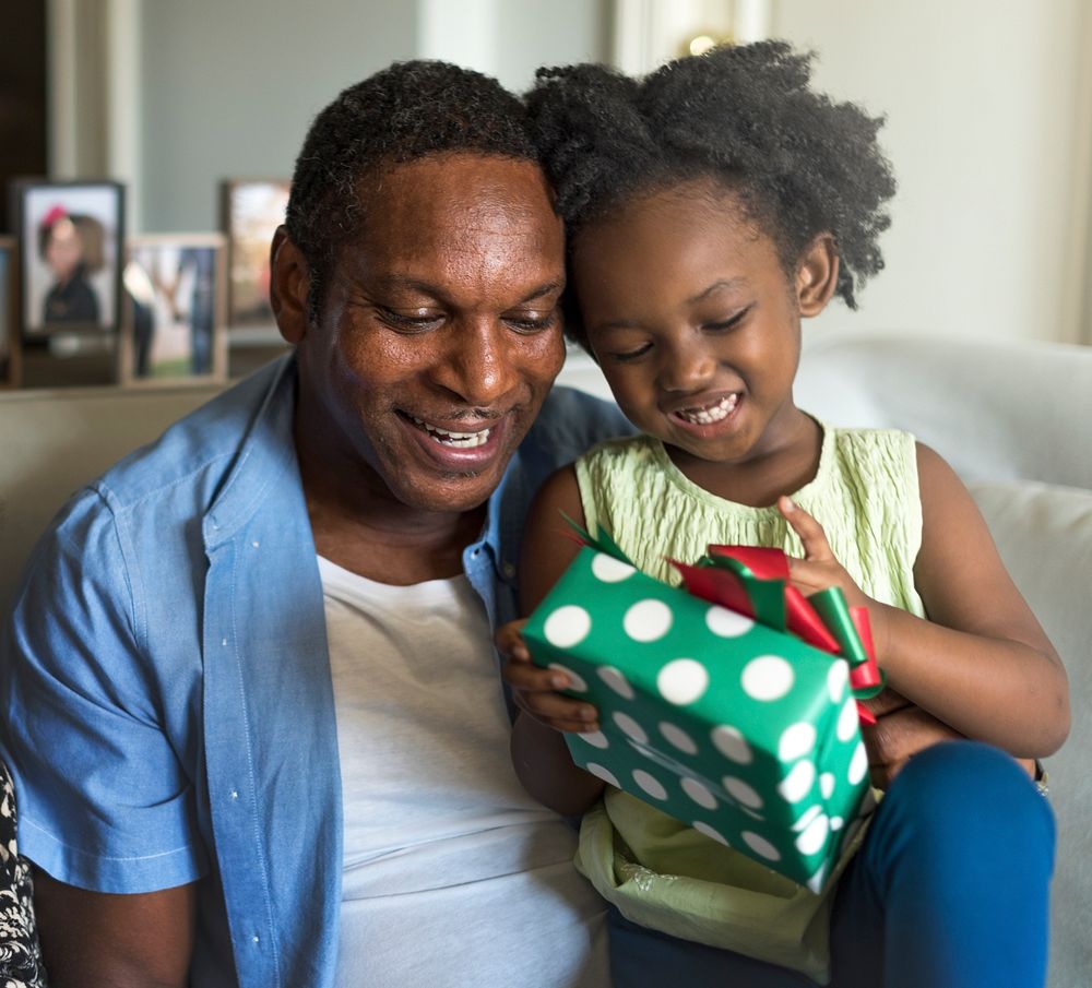 African Descent Family House Home Resting Living