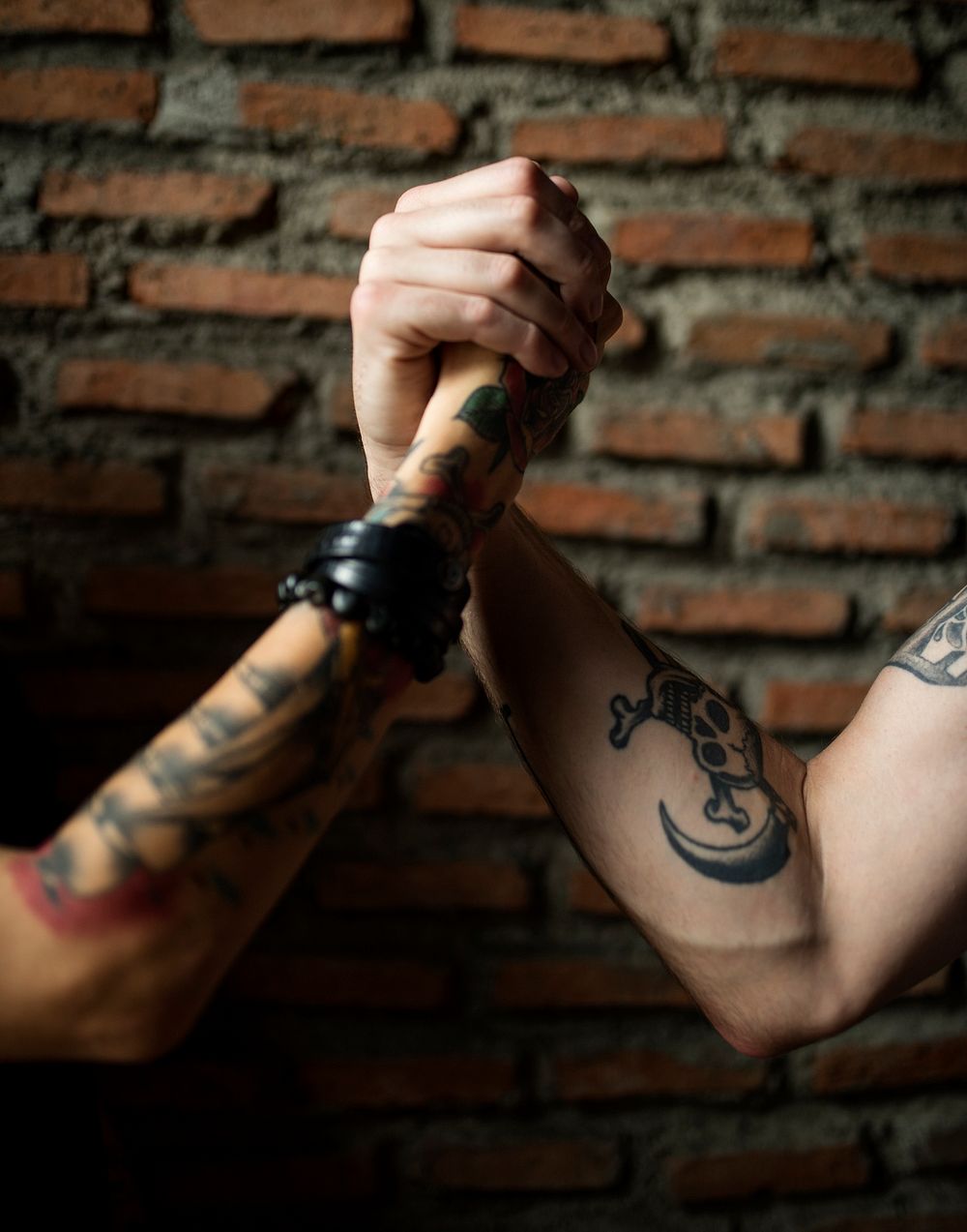 Tattoo Hands Hold Together Friendship