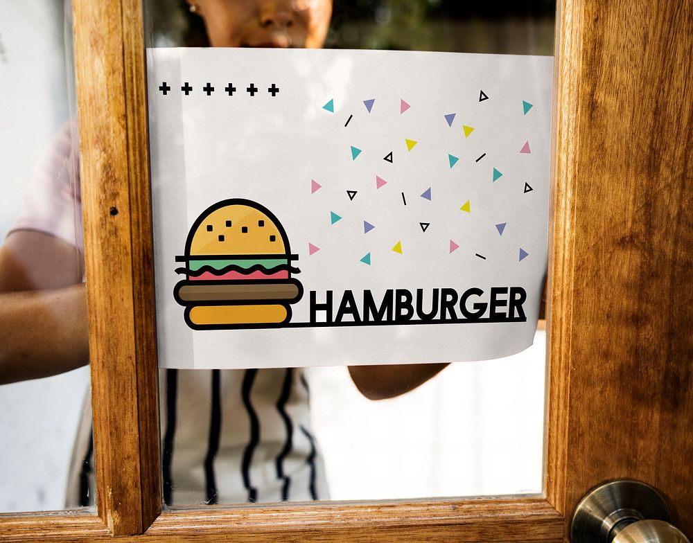 Hamburger Fast Food Unhealthy Nutrition Meal