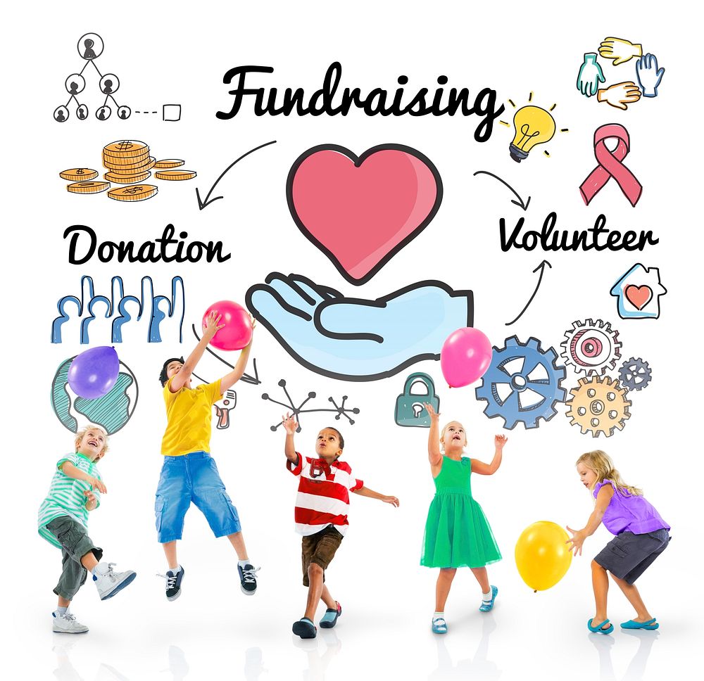 Fundraising Donation Heart Charity Welfare Concept