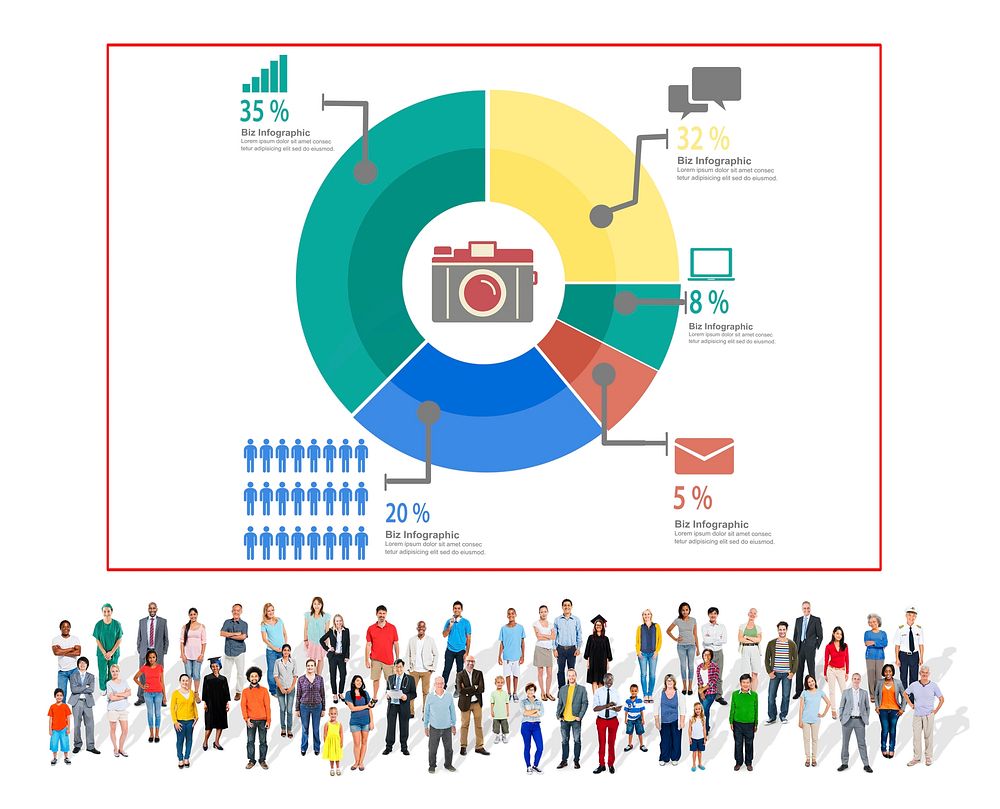 Analysis Analytic Marketing Sharing Graph Diagram Concept