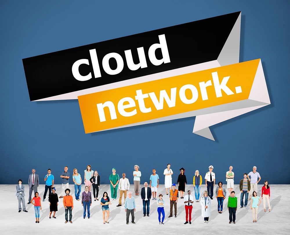 Cloud Network Computing Storage Online Concept