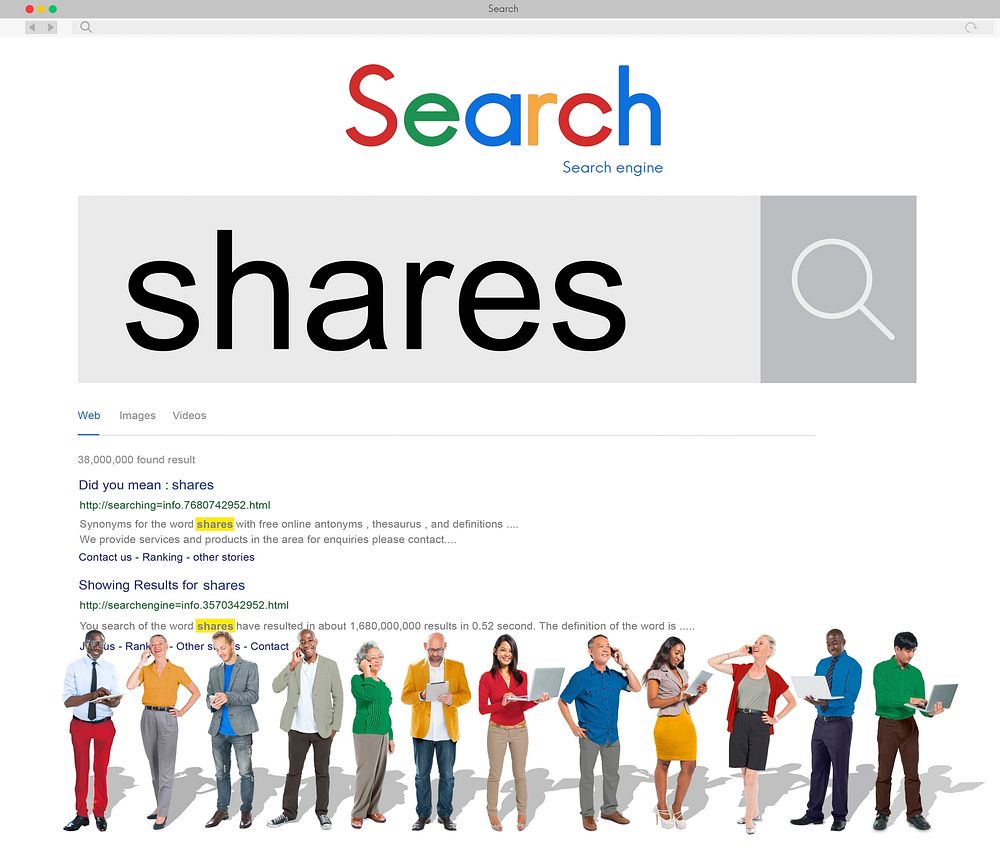 Shares Sharing Social Networking Connection Communication Concept