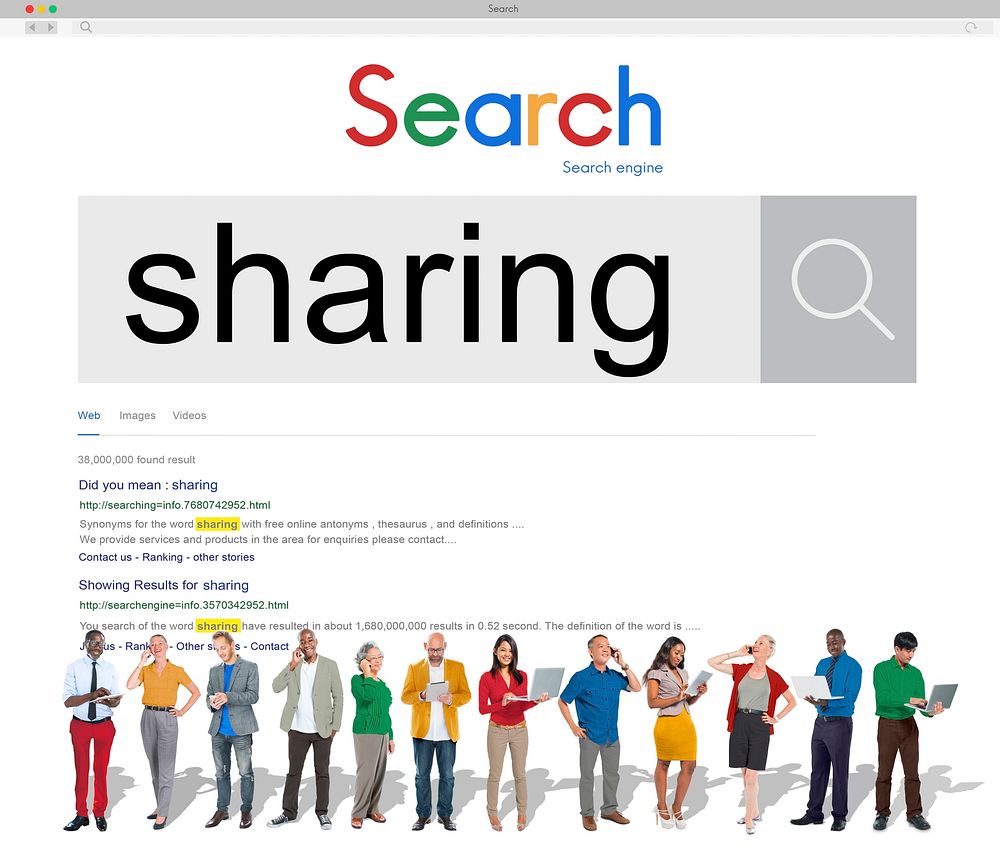 Sharing Share Social Networking Connection Communication Concept