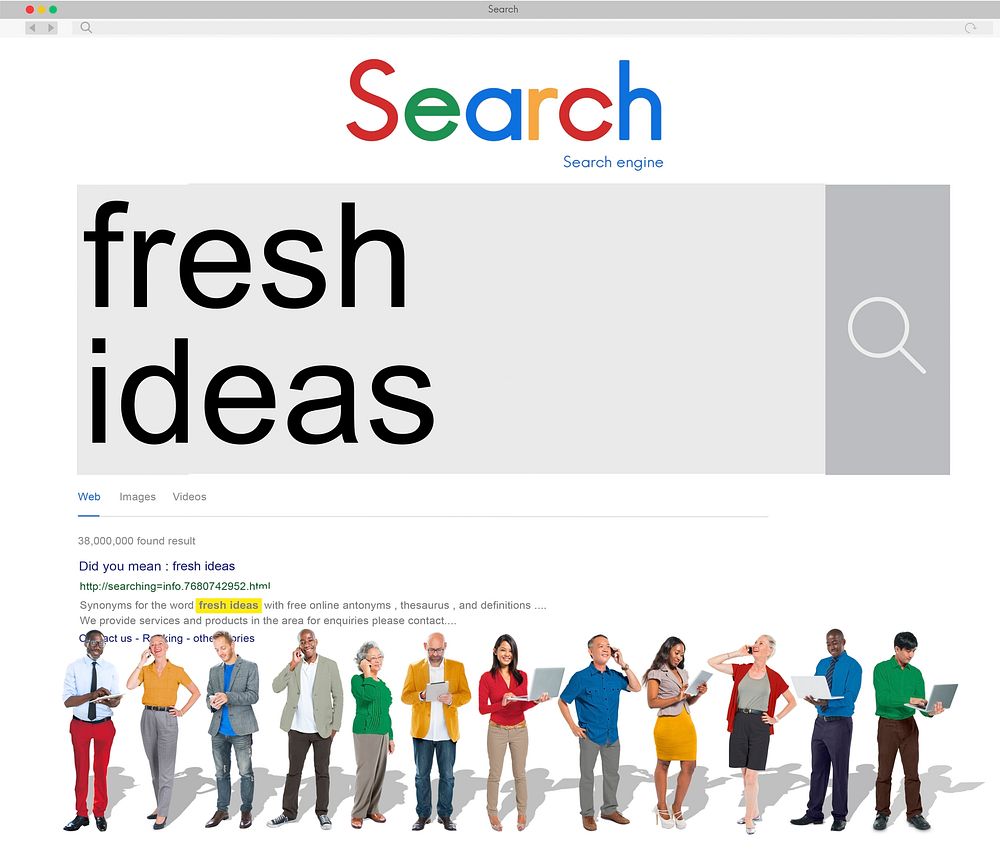 Fresh Ideas Innovation Suggestion Thoughts Vision Concept