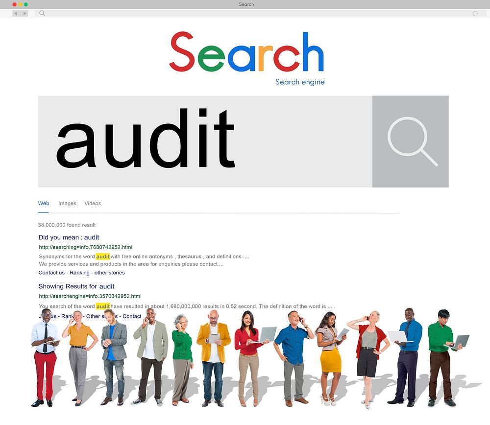 Audit Financial Investigation Check Concept