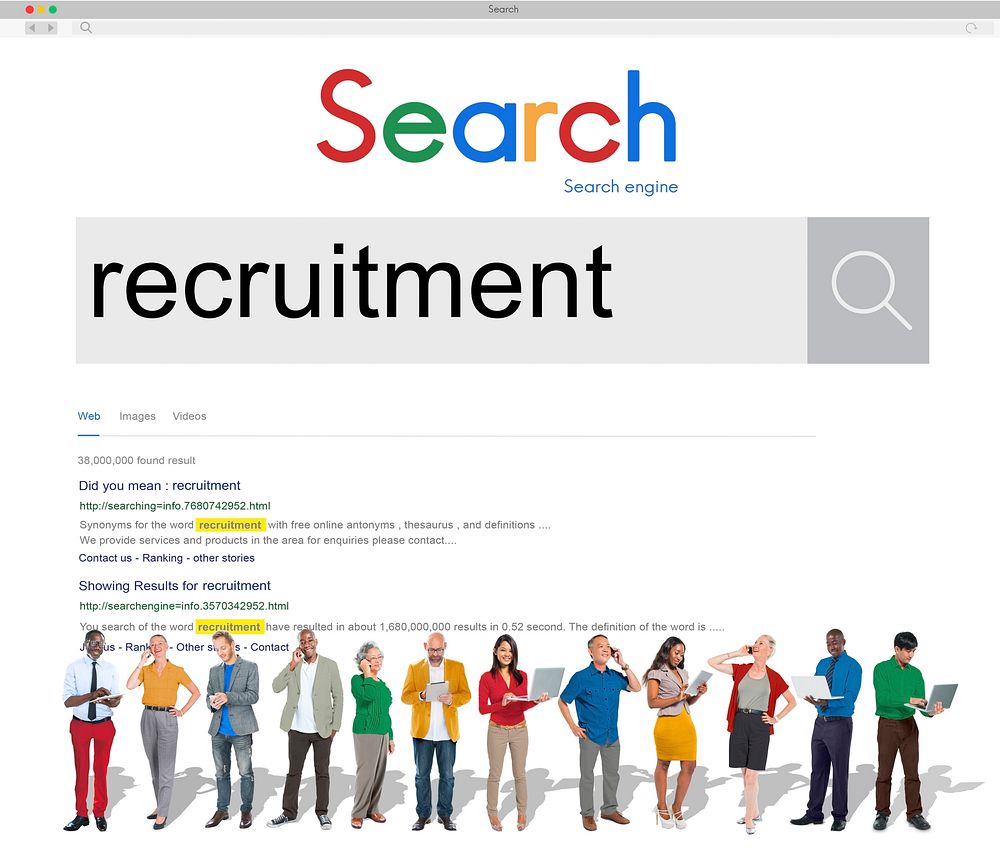 Recruitment Human Resources Hiring Employment Concept