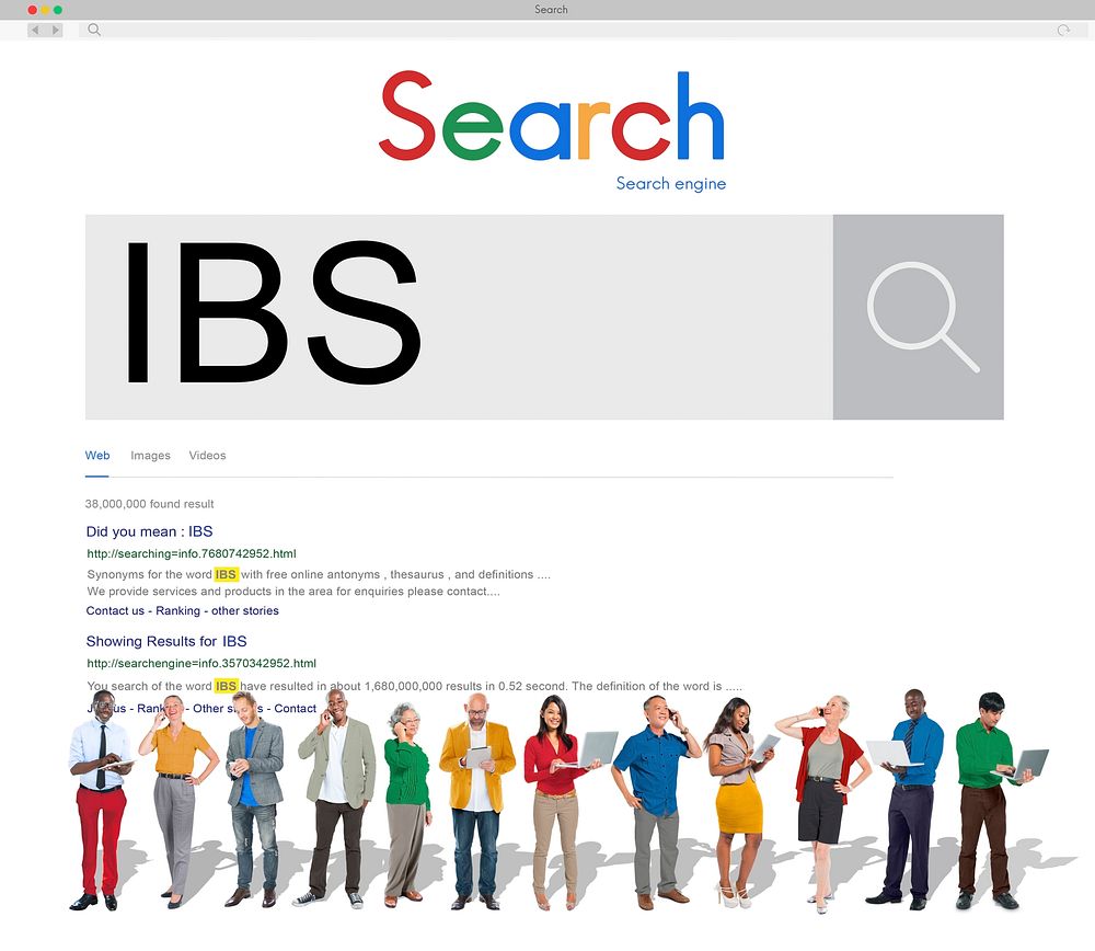 IBS Illnes Medical Sick Symptoms Concept