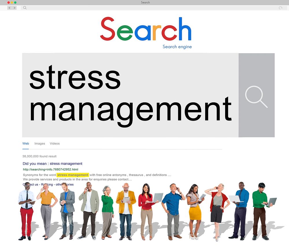 Stress Management Relaxation Realisation Healthcare Concept