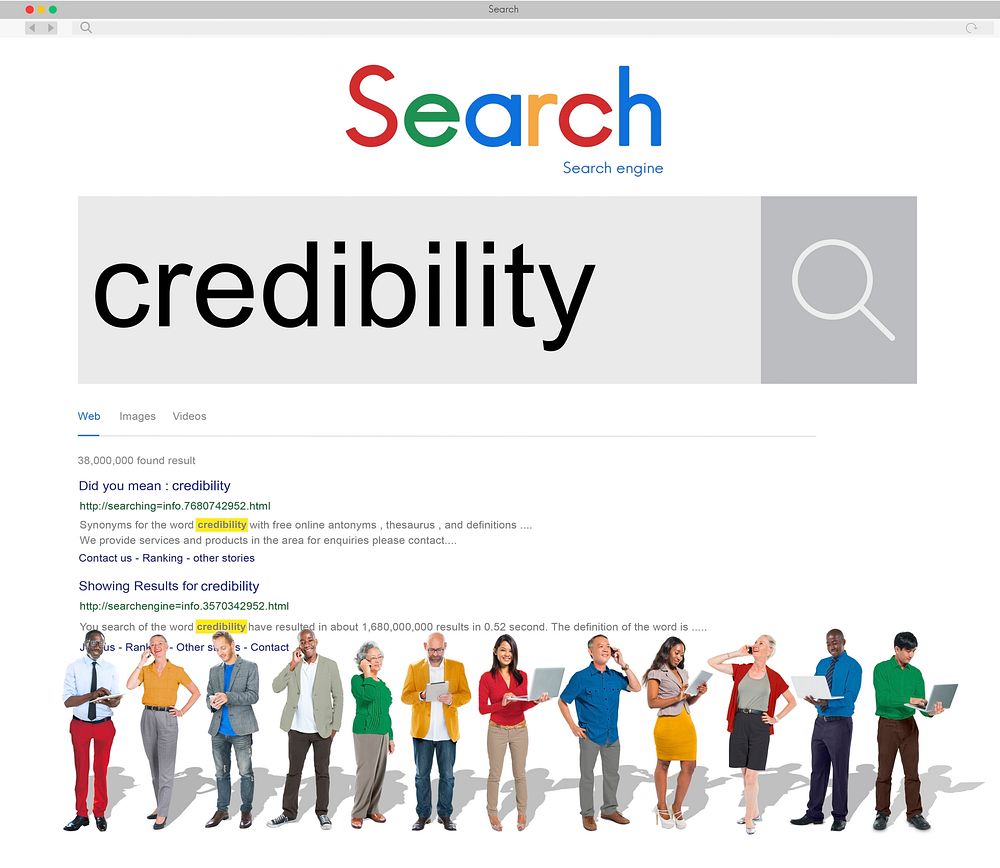 Credibility Dependability Trust Trustworthy Integrity Concept