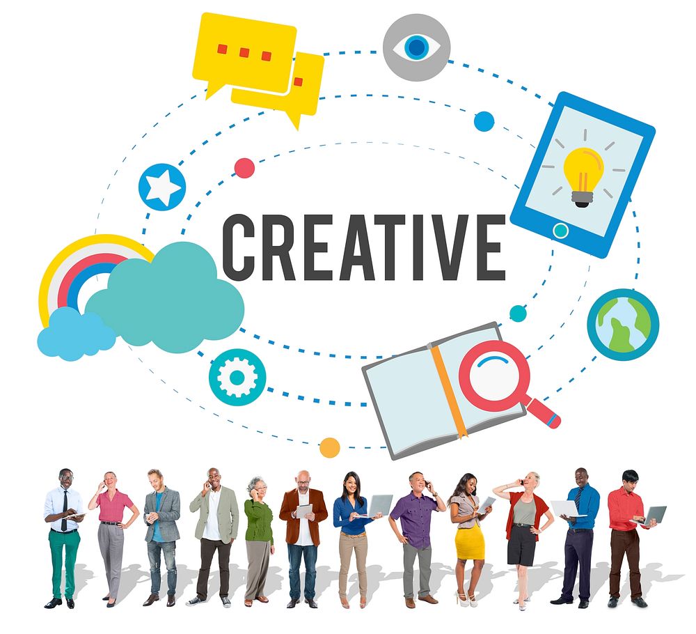 Creative Customize Design Innovation Inspiration Vision Concept