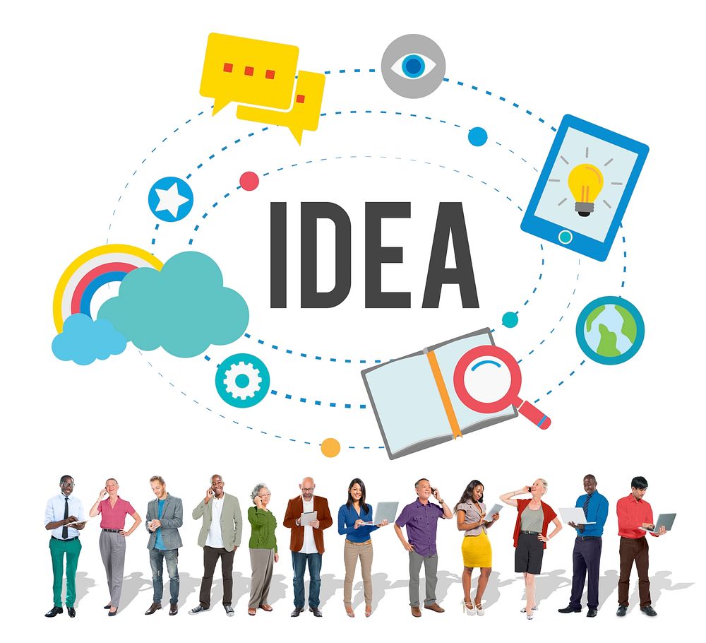 Idea Ideas Imaginatipon Inspiration Objective Goals Concept