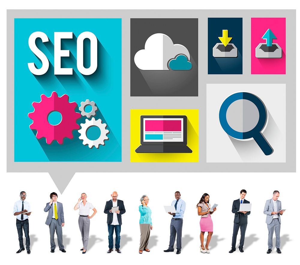 SEO Internet Online Optimization Search Technology Concept