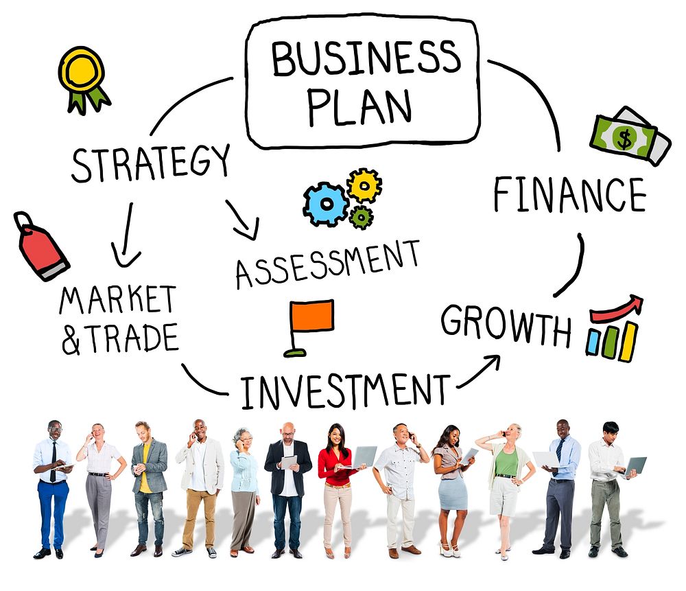 Business Plan Strategy Marketing Vision Concept