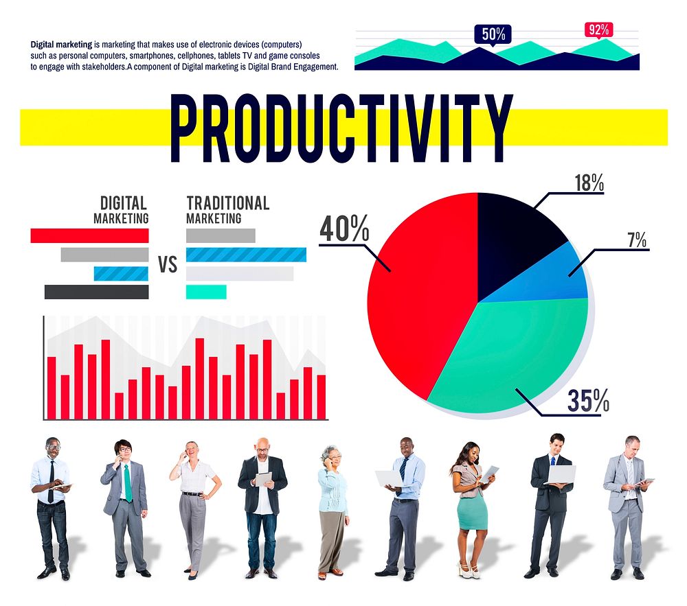 Productivity Improvement Efficiency Performance Concept