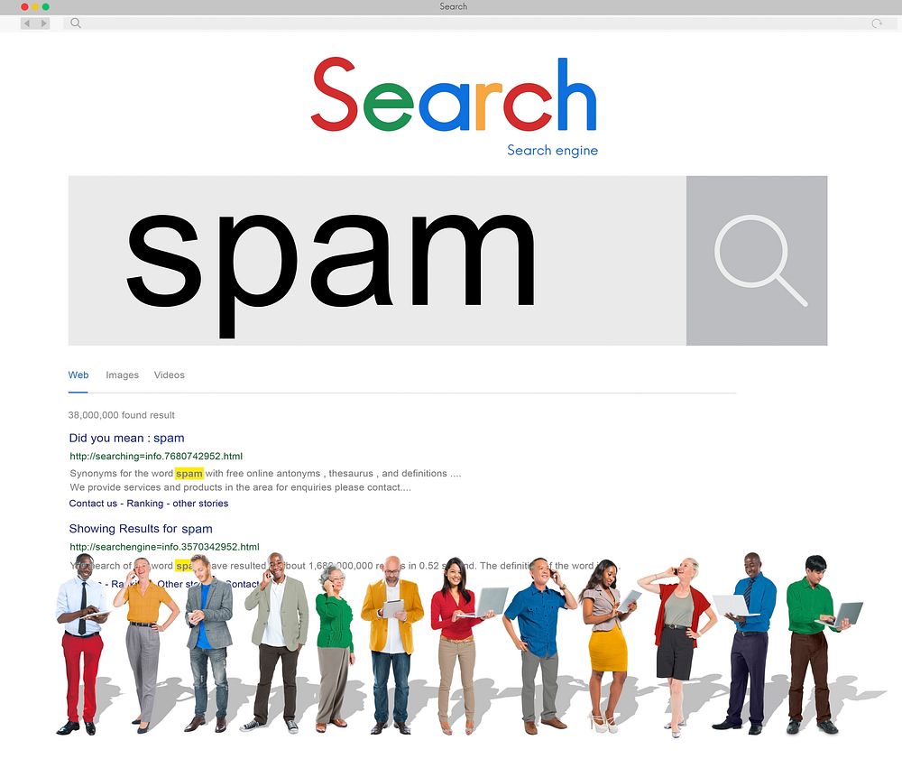 Spam Virus Online Security Phishing Threat Concept