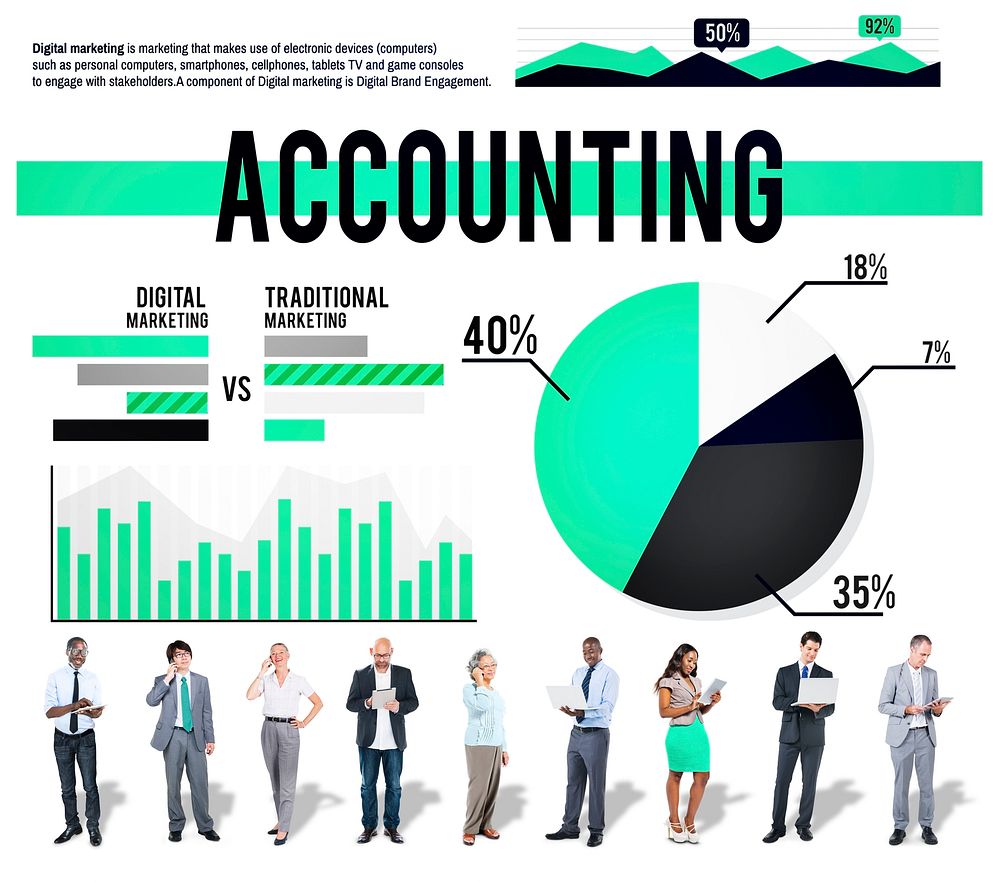 Accounting Business Banking Budge Finance Market Concept