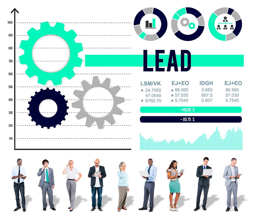 Lead Authority Leadership Management Leading Concept