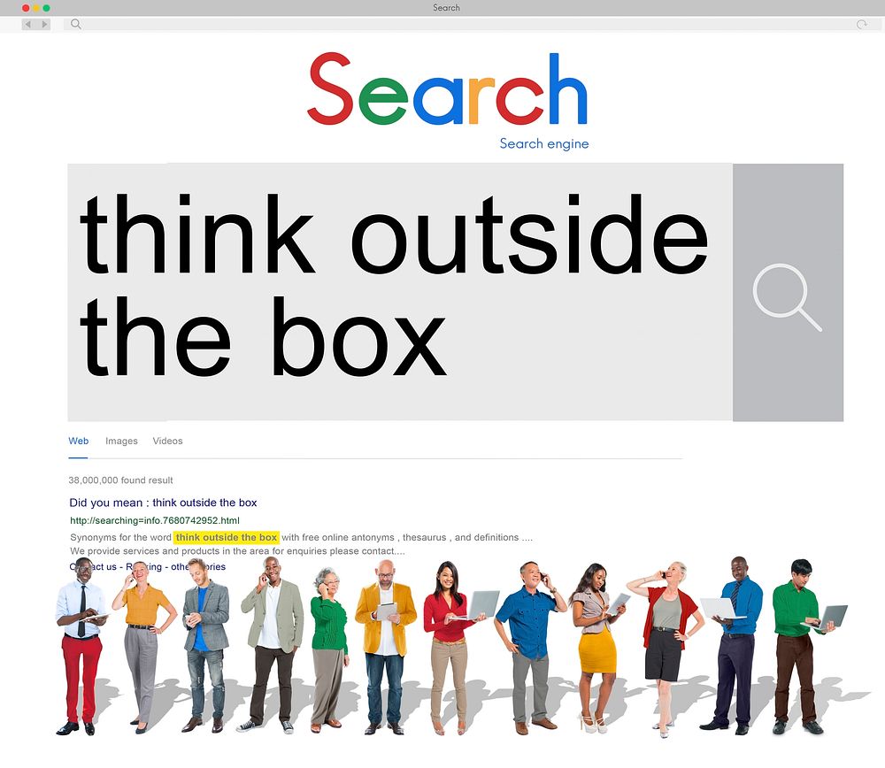 Think Outside the Box Idea Startup Creativity Innovation Concept