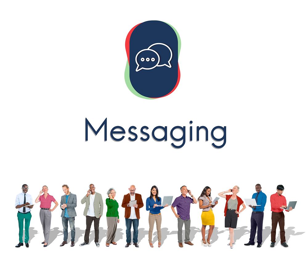 Chat Bubble Speech Cloud Message Graphic Concept