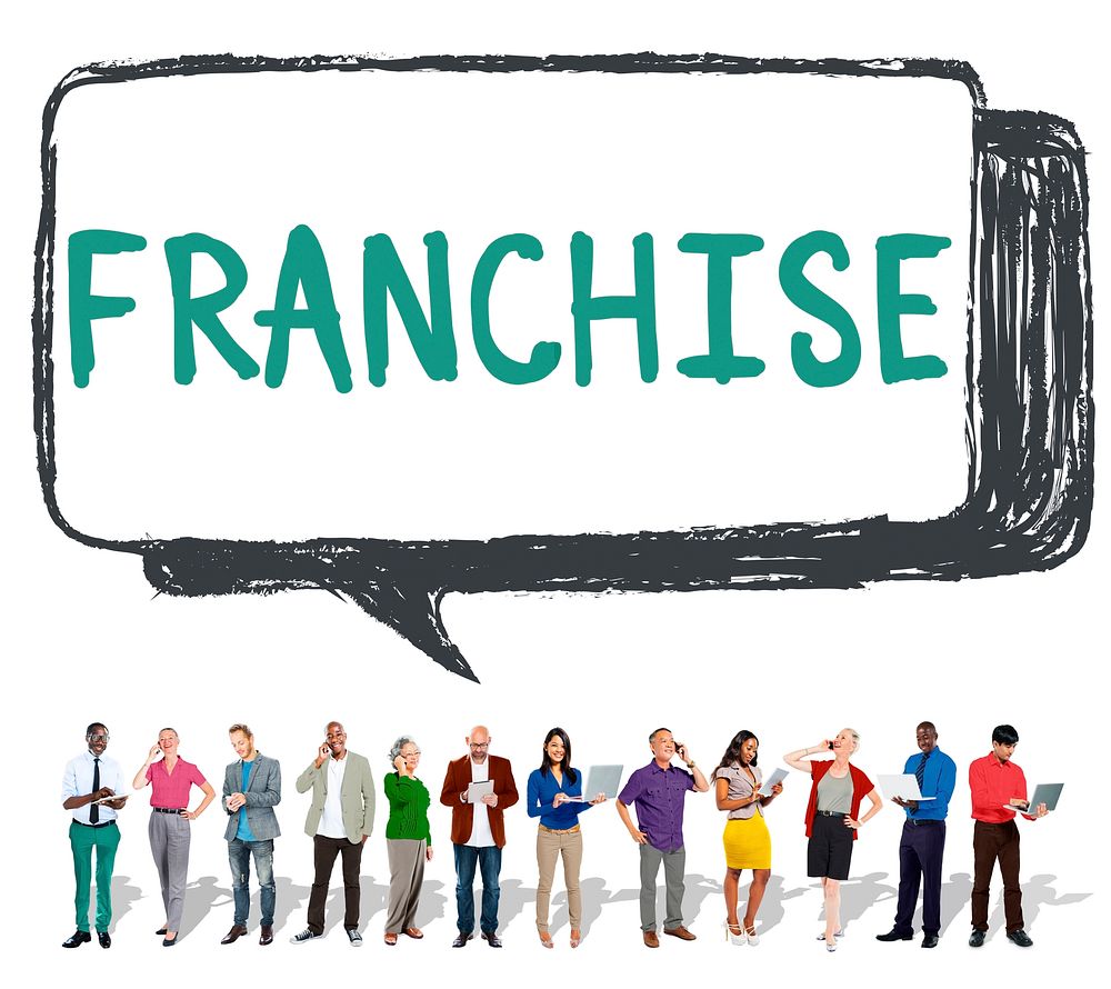 Franchise Branding Branch Commercial Marketing Concept