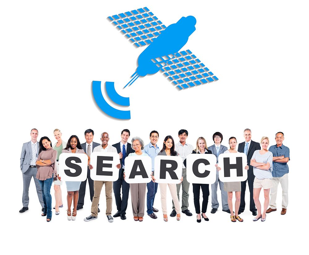 Search Business People Team Teamwork Success Strategy Concept