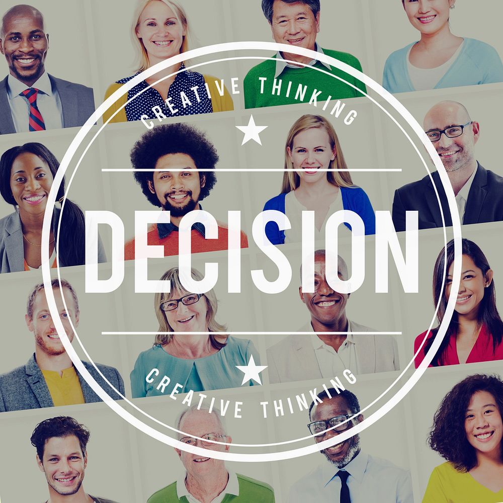 Decision Decide Deciding Determination Opportuity Concept