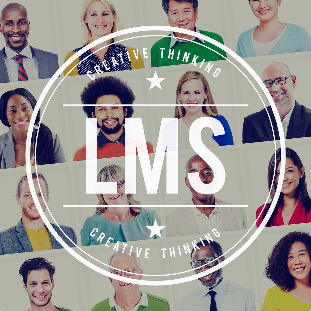 Learning Management System LMS Concept