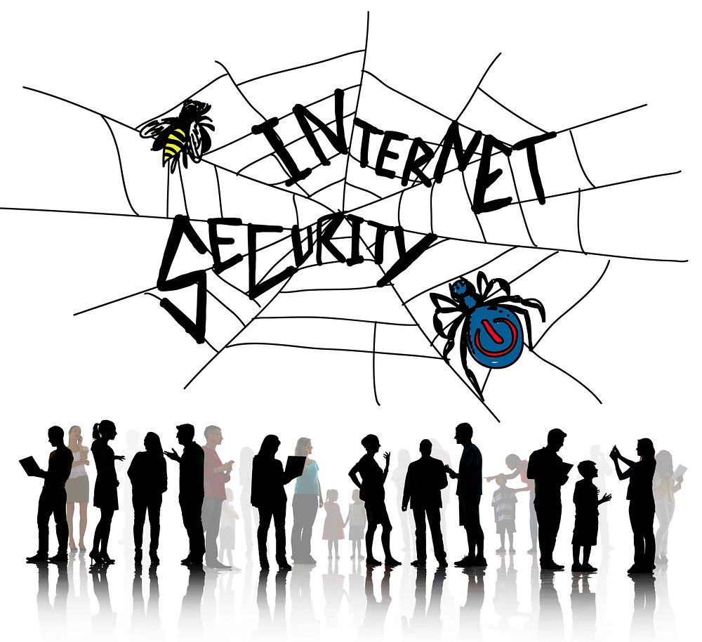 Internet Security Web Protection Safety Concept