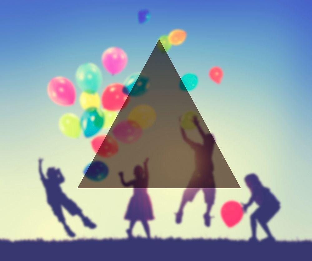 Summer Togetherness Friendship Triangle Copy Space Concept