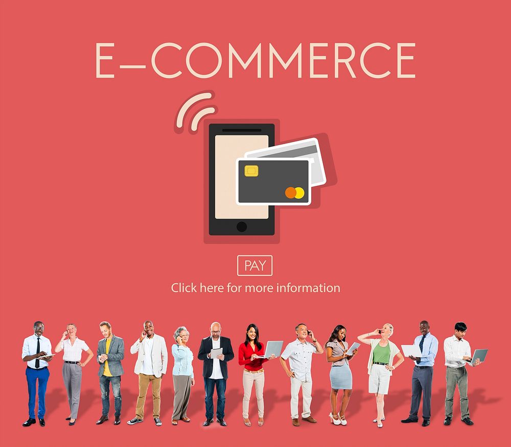 E-commerce Digital Payment Banking Cash Concept