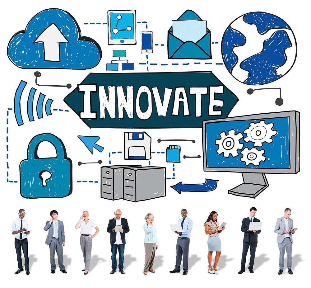 Innovate Innovation Technology Connection Network Concept