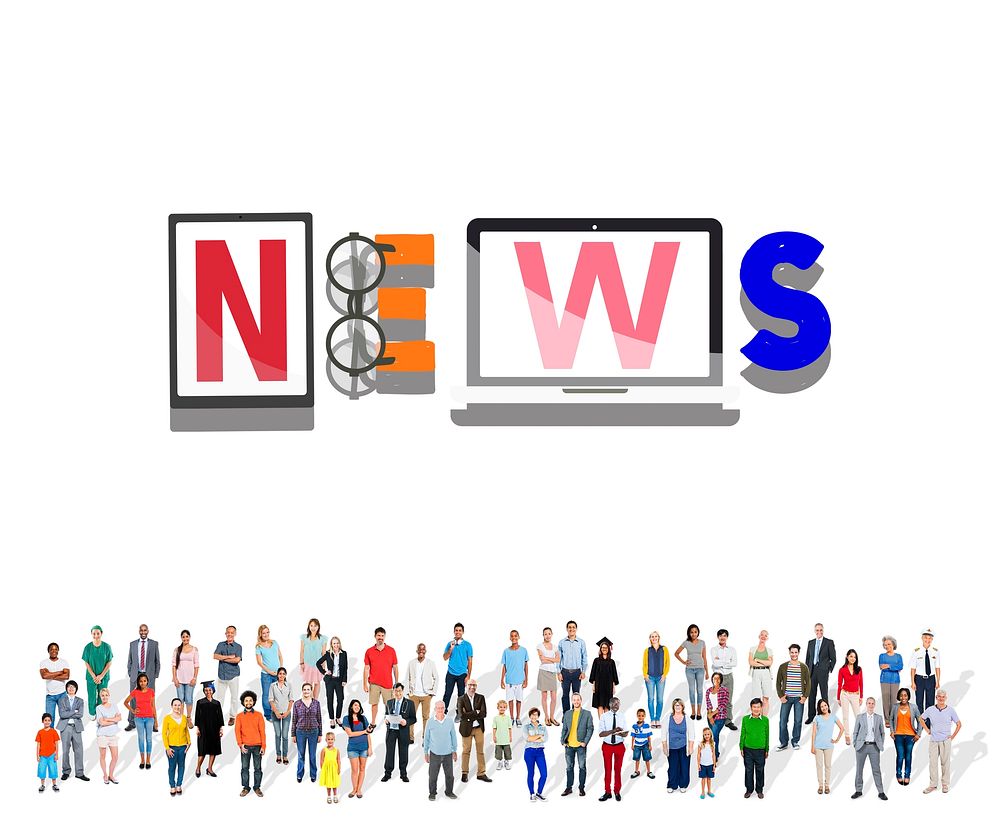 News Update Information Global Communication Concept